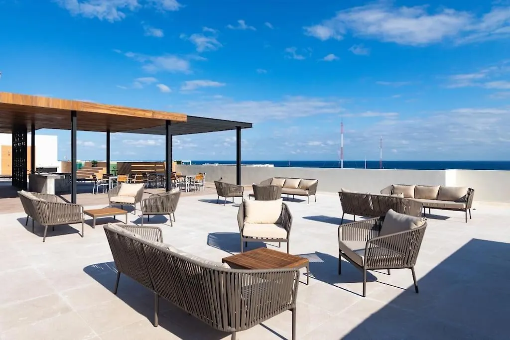 Distrito Corazon 5Th Avenue Apt - D5 Playa del Carmen Lägenhet